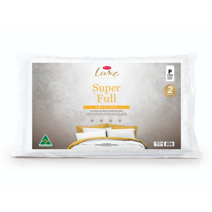Tontine Luxe Super Full Pillow - 2 Pack