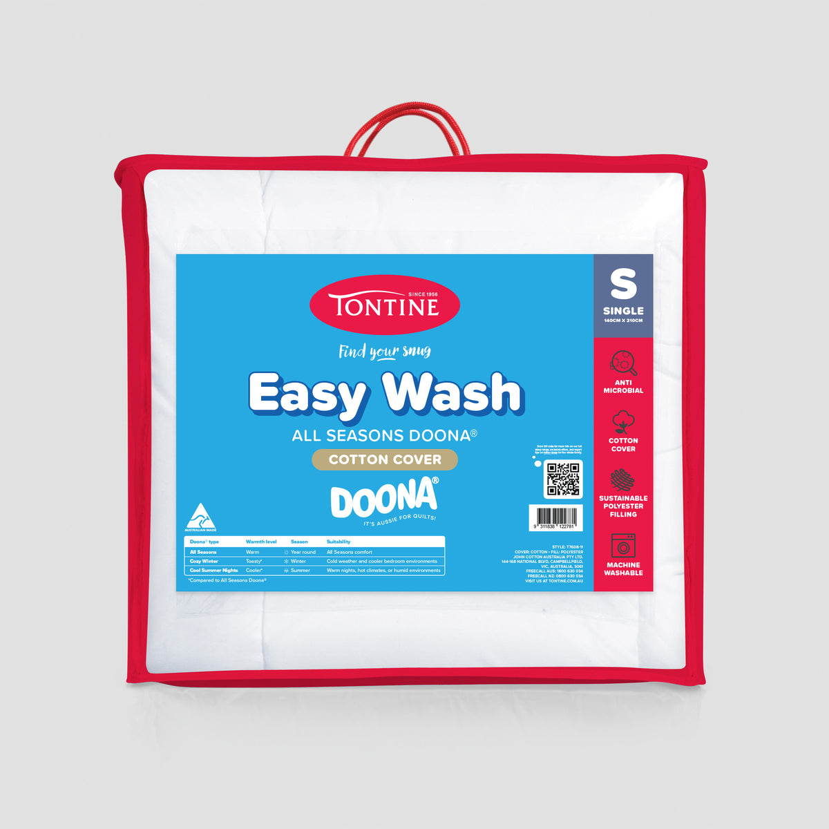 Easy Wash All Seasons Quilt