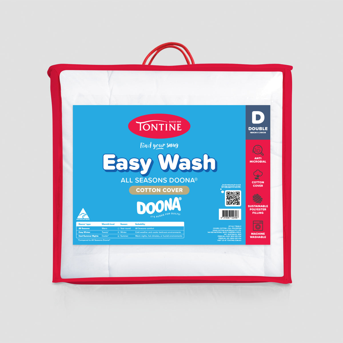 Easy Wash All Seasons Quilt