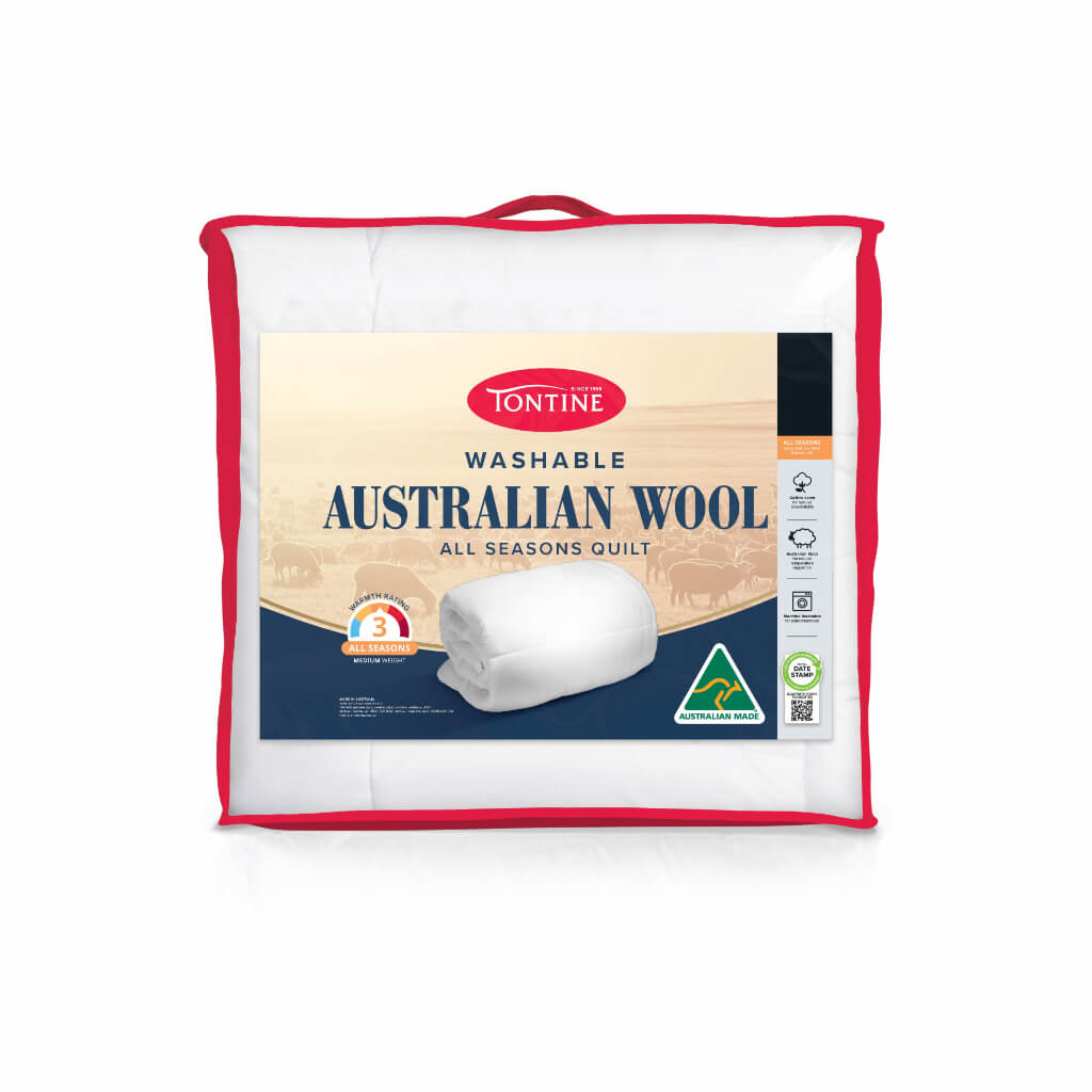 Washable Australian Wool Quilt - All Seasons