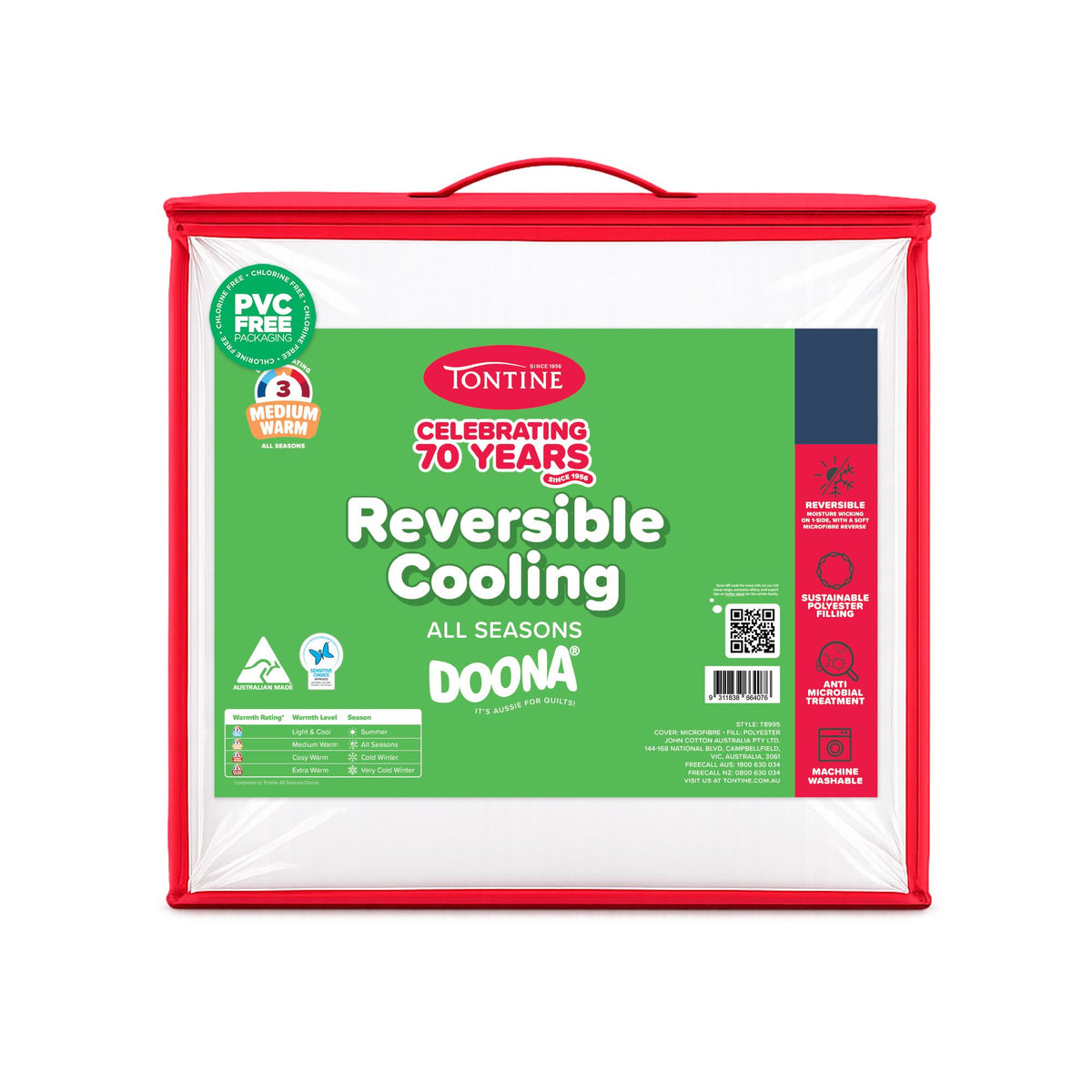 Good Night Reversible Cooling Quilt – All Seasons