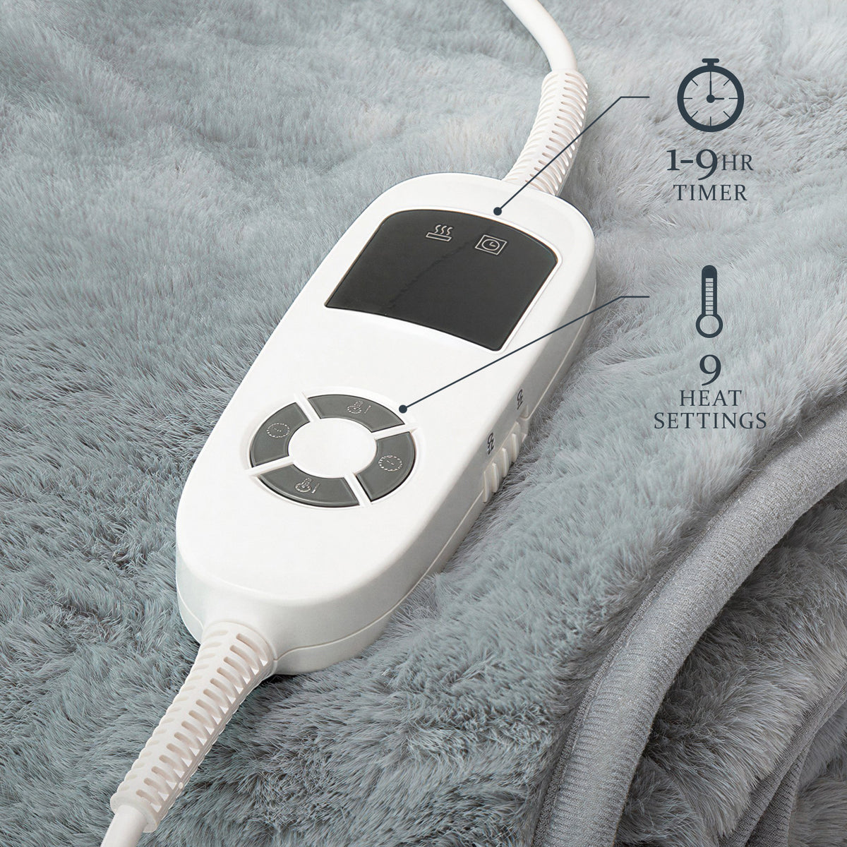 Luxuriously Warm & Soft Heated Throw