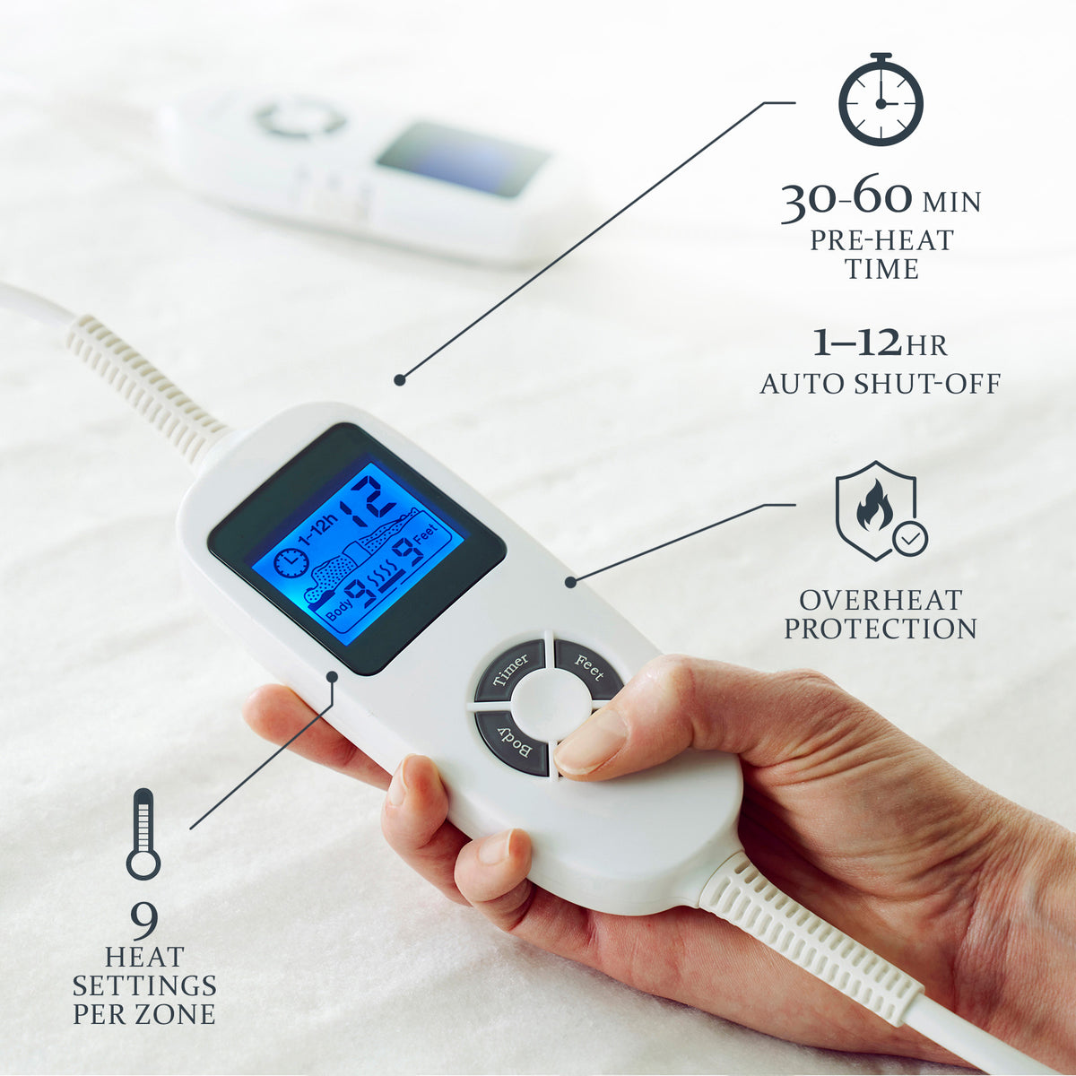 Comfortech Multi-Zone Electric Blanket