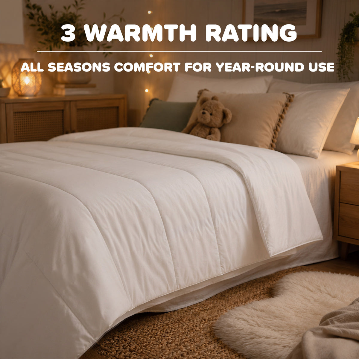 Good Night Soft Feather  – All Seasons Quilt