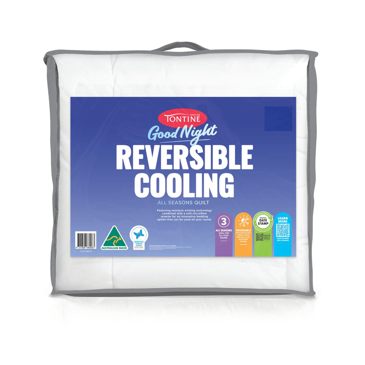 Good Night Reversible Cooling Quilt – All Seasons