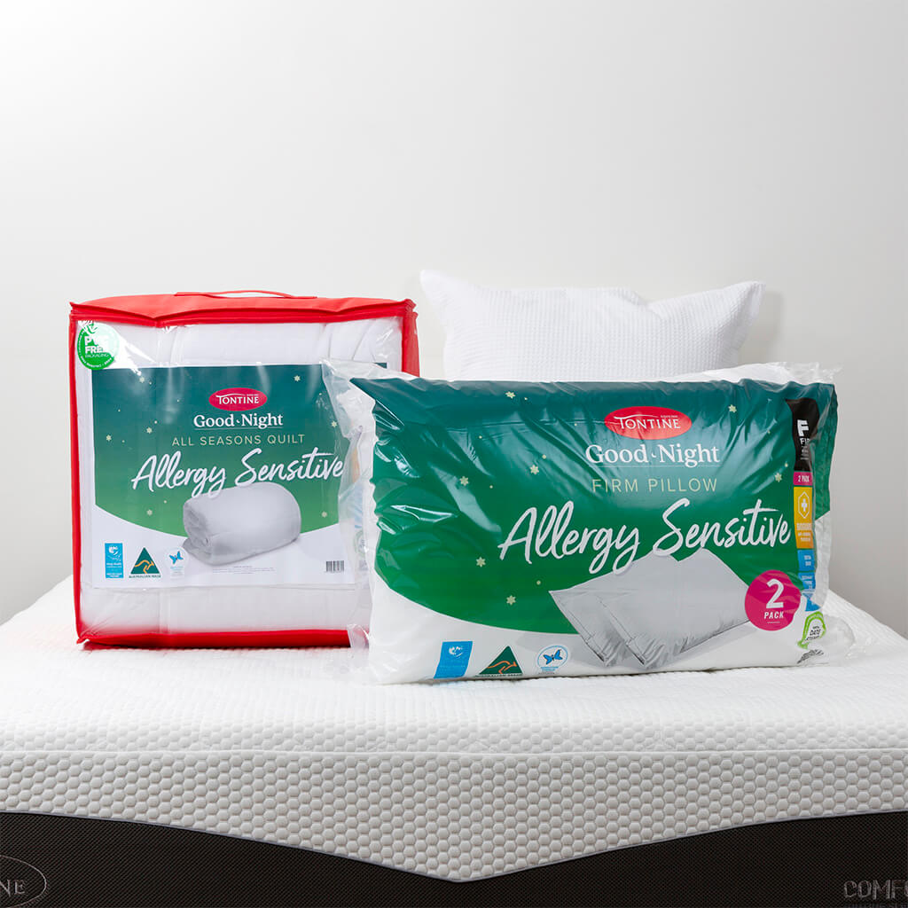 Good Night Allergy Sensitive Pillow 2 Pack - Firm