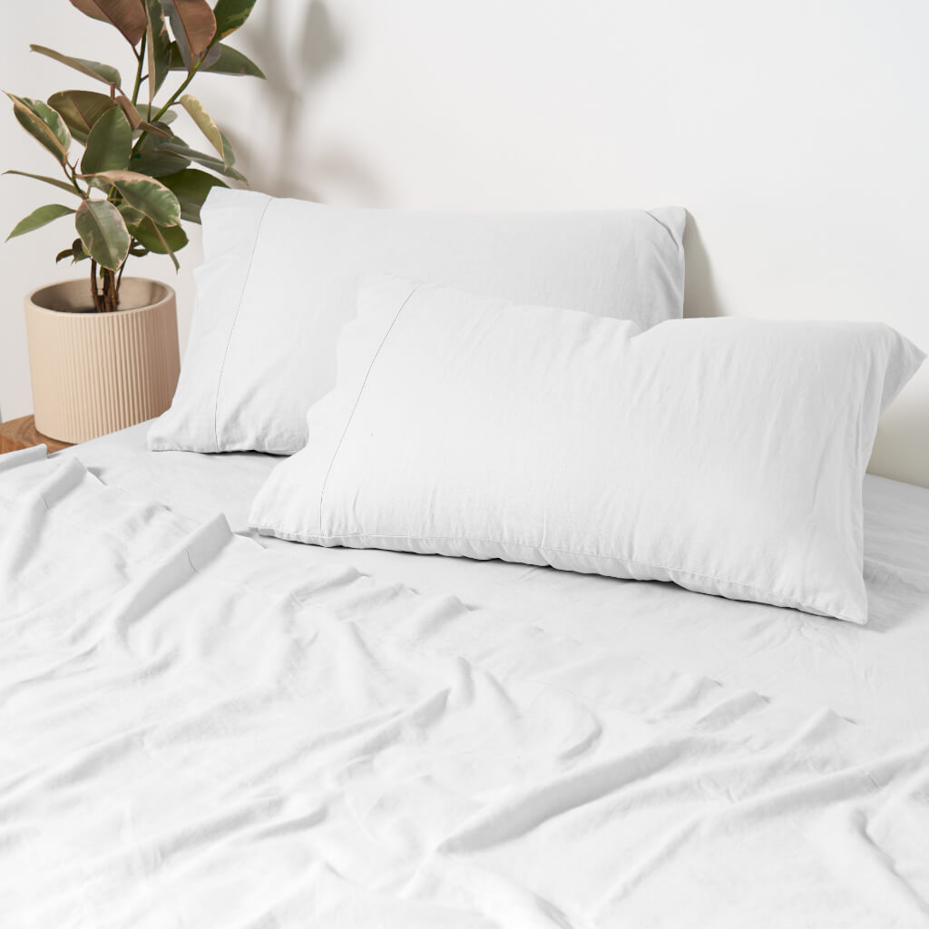 130GSM Cotton Linen Sheet Set