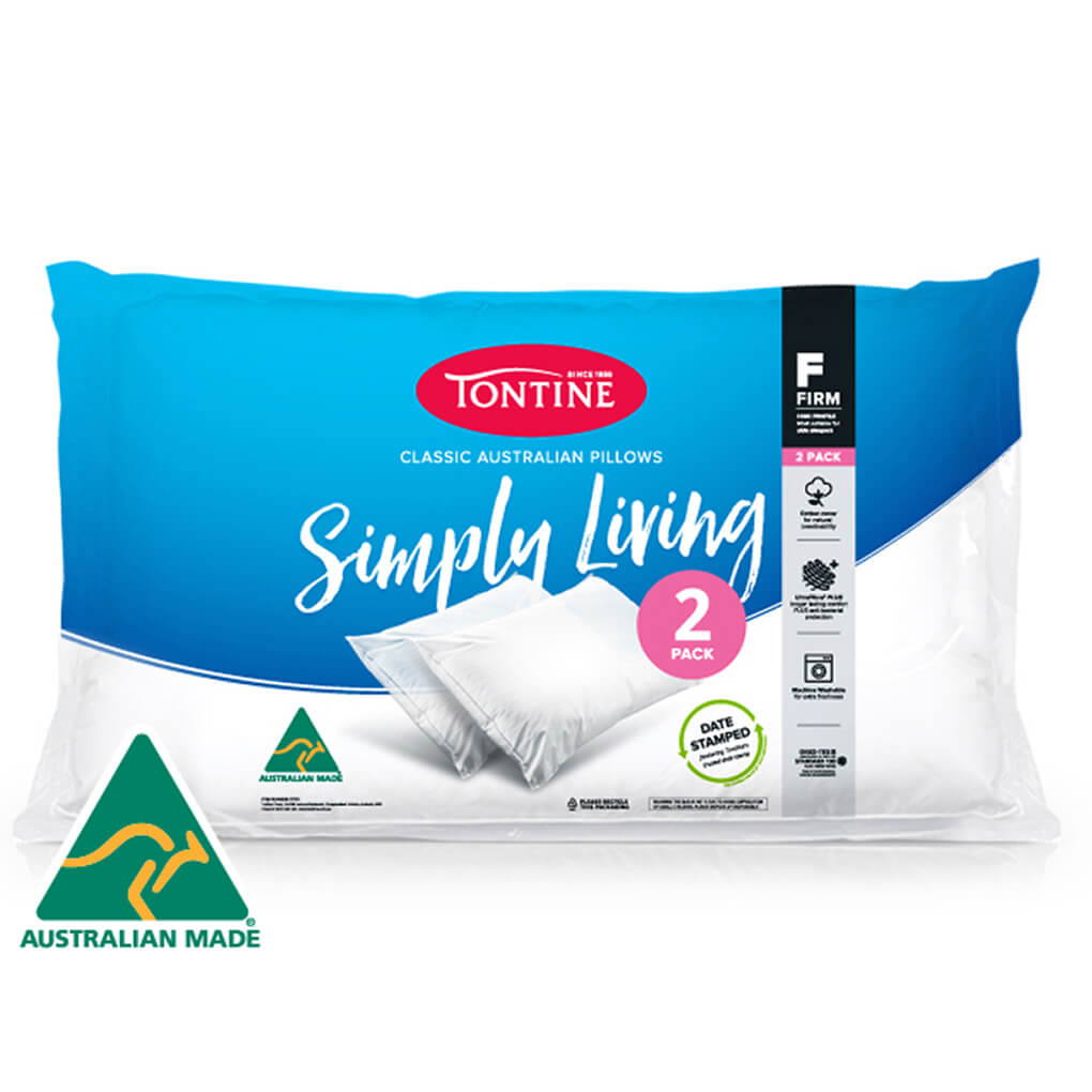 I&#39;m Simply Living Pillow 2 Pack - High &amp; Firm
