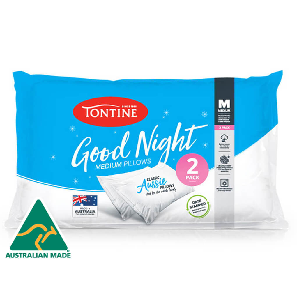 Good Night Classic Pillow 2 Pack - Medium