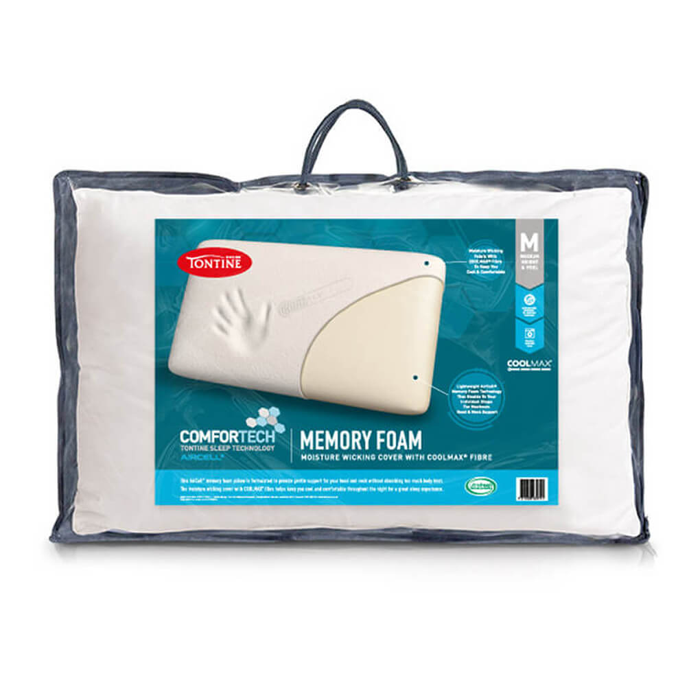 Comfortech Coolmax Memory Foam Pillow