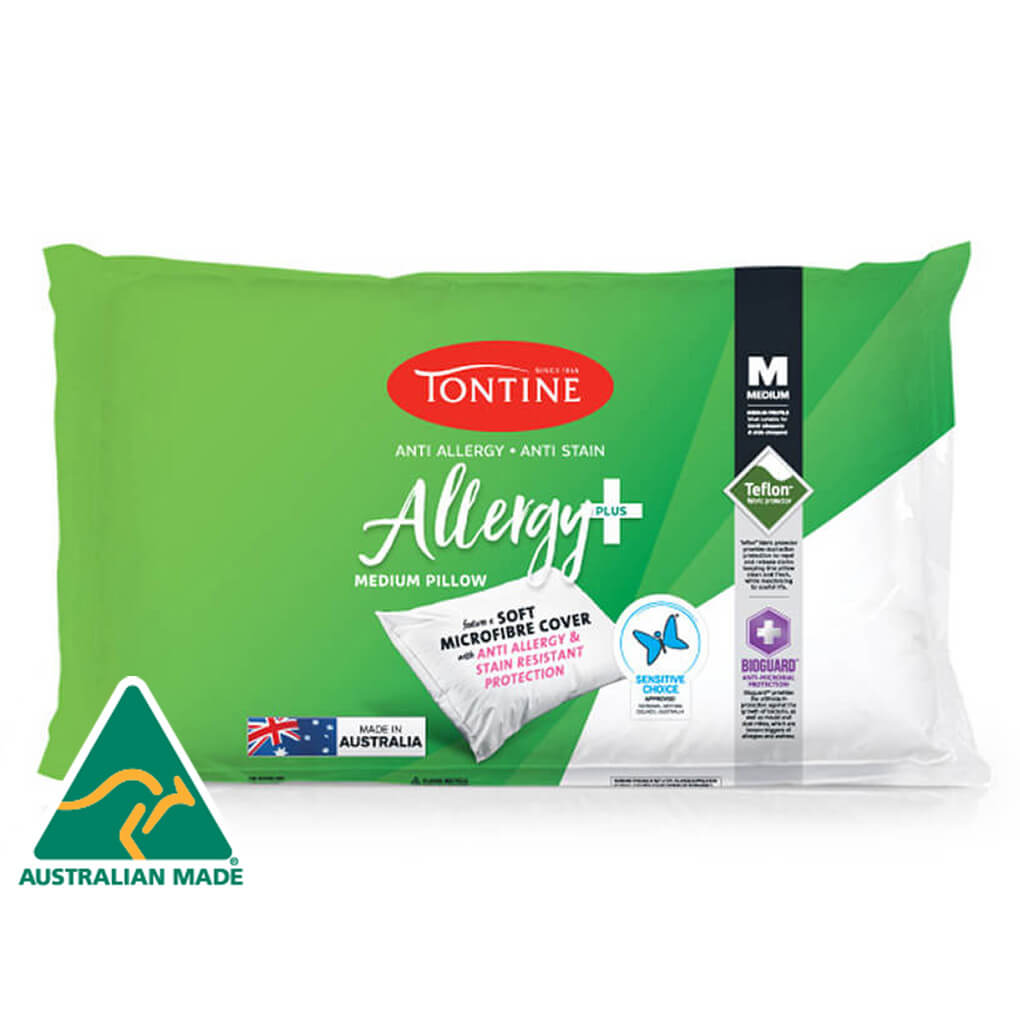 Allergy Plus Anti Stain Pillow - Medium