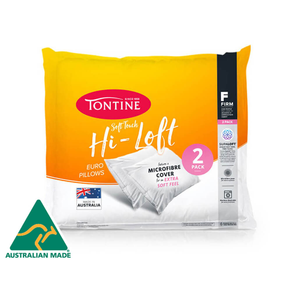 Hi-Loft Euro Pillow - 2 Pack