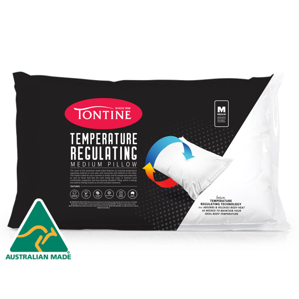 Temperature Regulating Medium Pillow