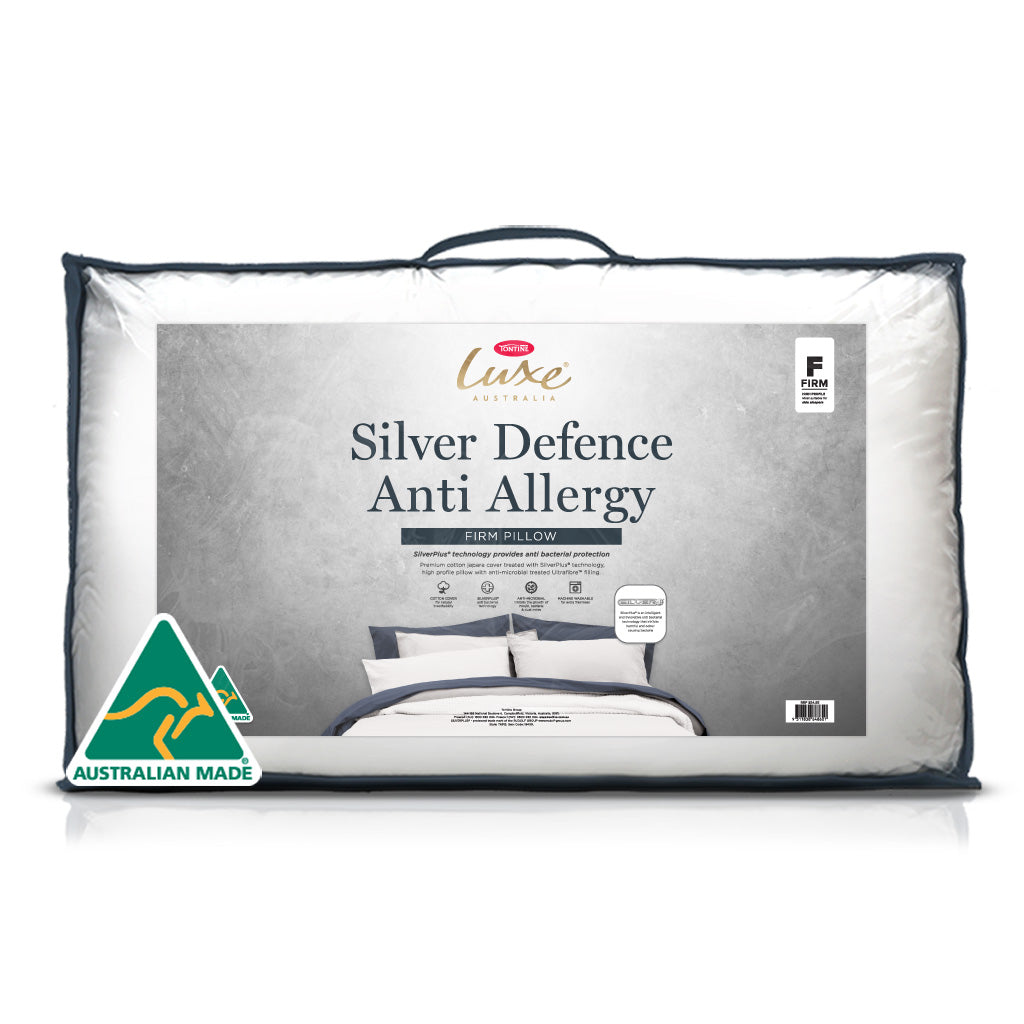 Tontine Luxe Silver Defence Firm Pillow