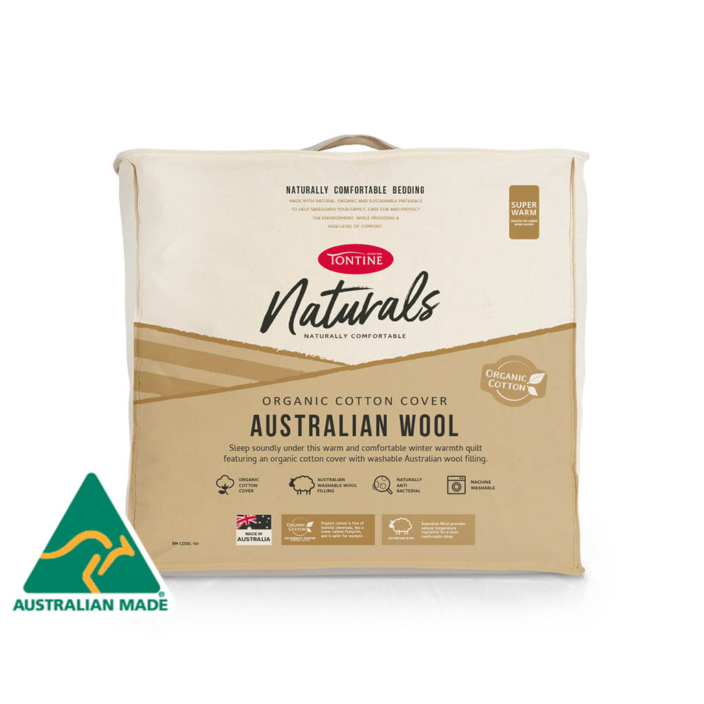 Tontine Naturals Australian Wool Super Warm Quilt - King