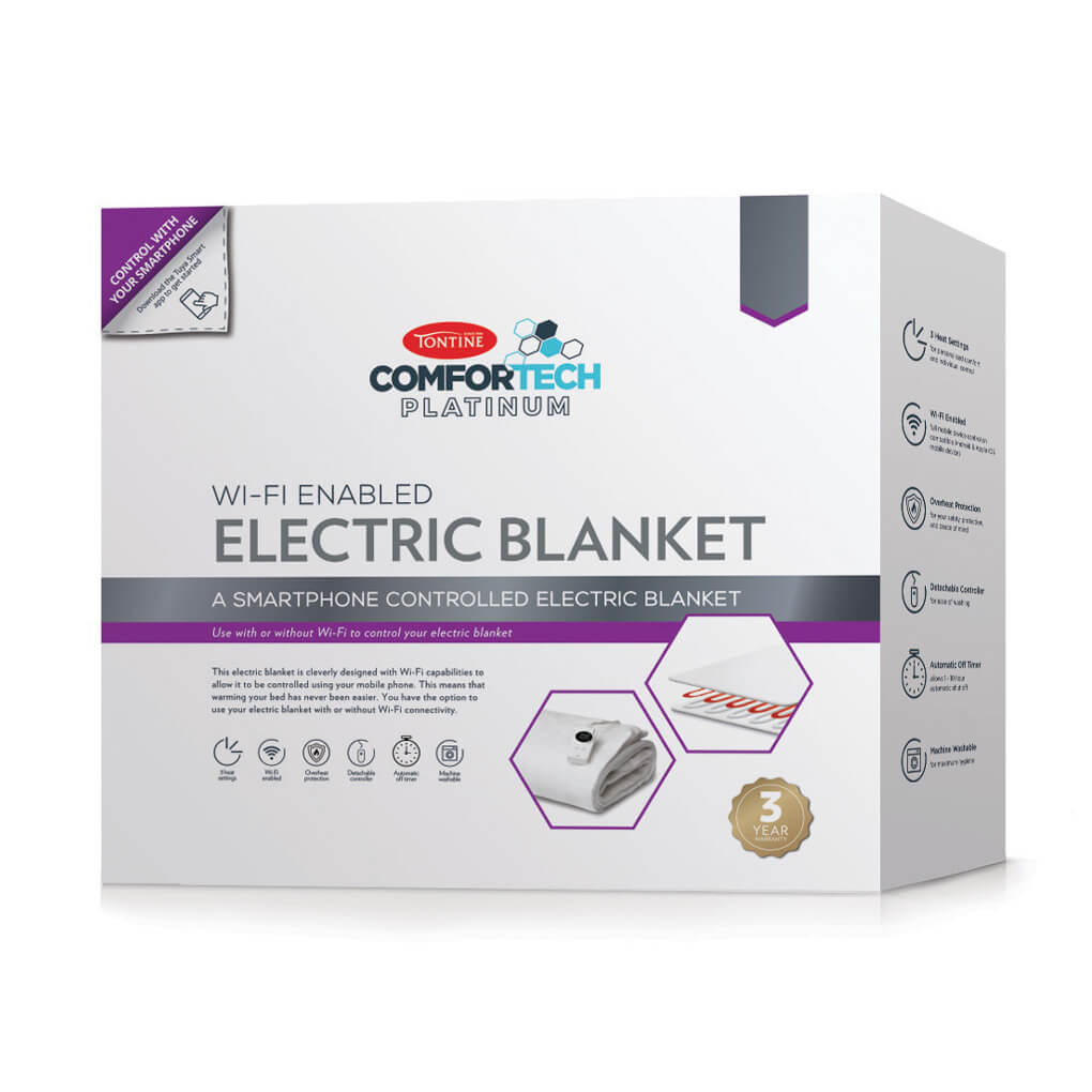 Comfortech Wi-Fi Electric Blanket - Tontine